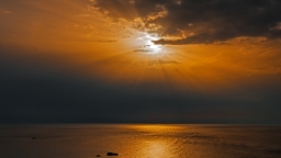 TRAVEL 118 Italy Ischia Západ slunce nad Tyrhénským mořem DSF_8479